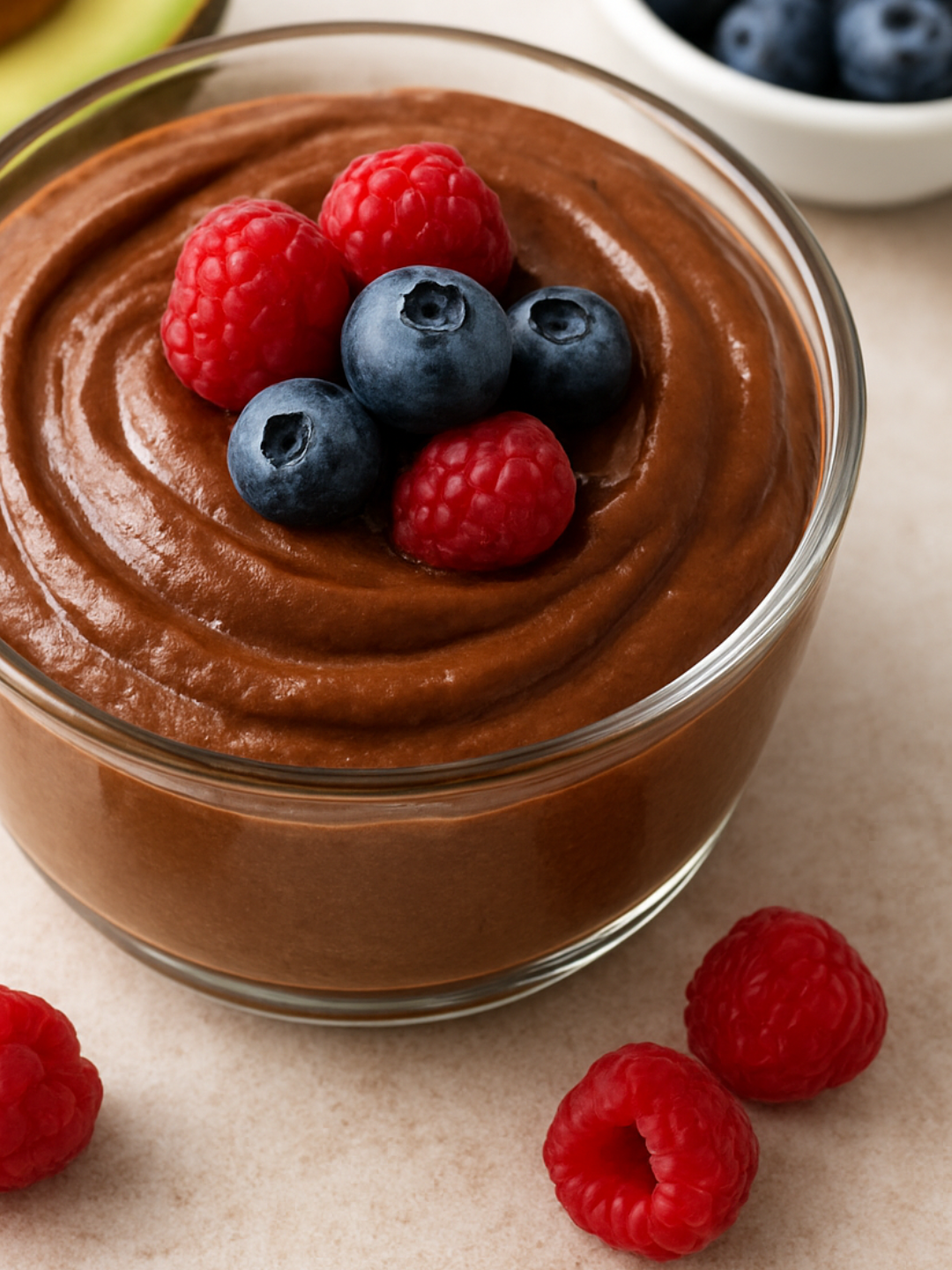 Avocado-Schoko-Mousse – Cremig, gesund und zuckerfrei