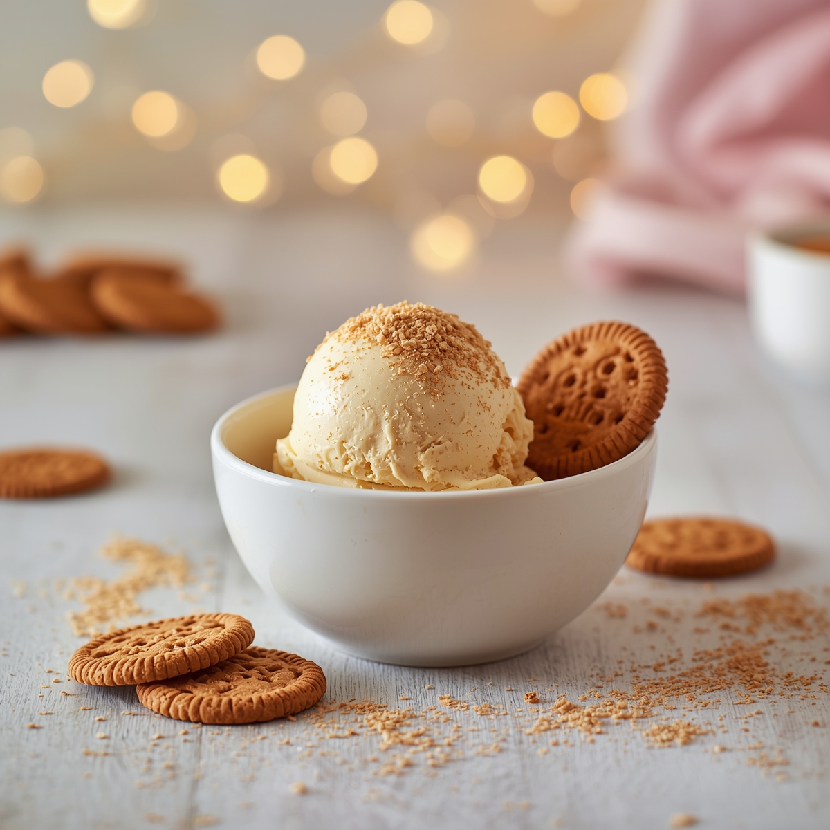 Cremige Spekulatius-Bananen-Nicecream – Weihnachtsgenuss ohne Zucker