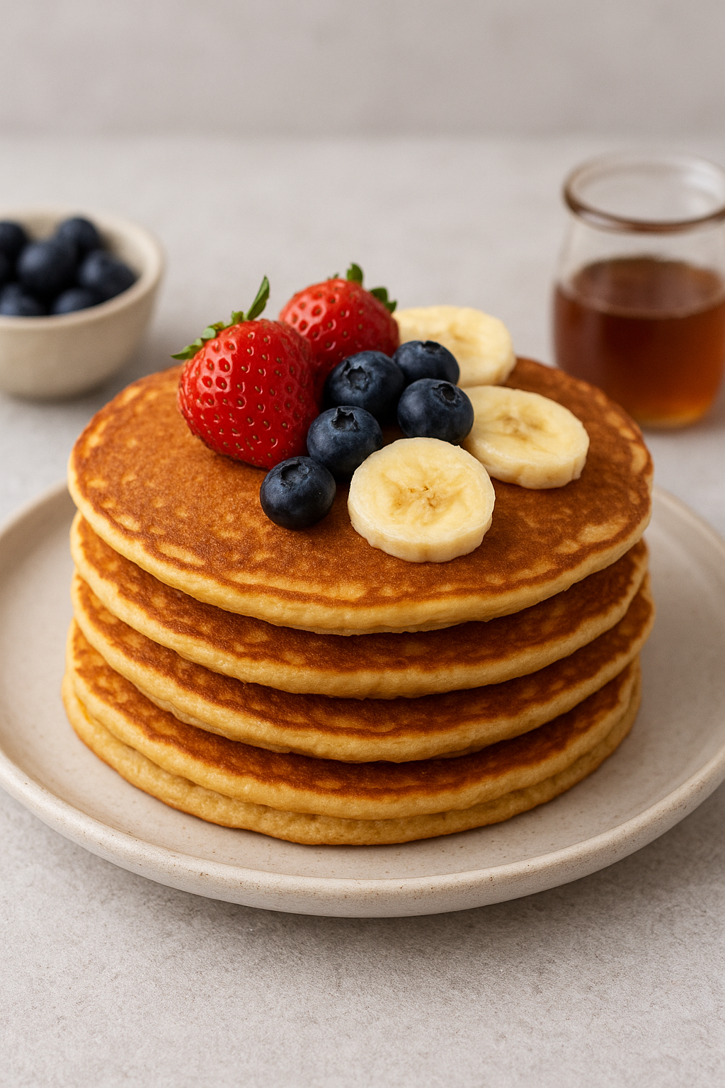 Gesunde Pfannkuchen ohne Zucker