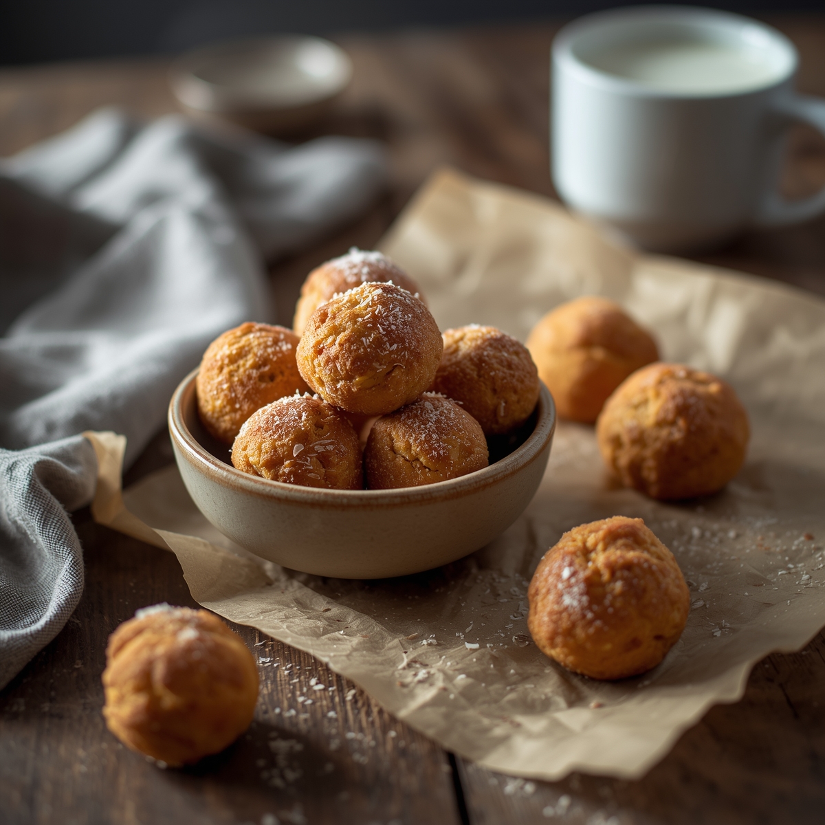 Zuckerfreie Quarkbällchen – gesunder Snack für die Brotdose