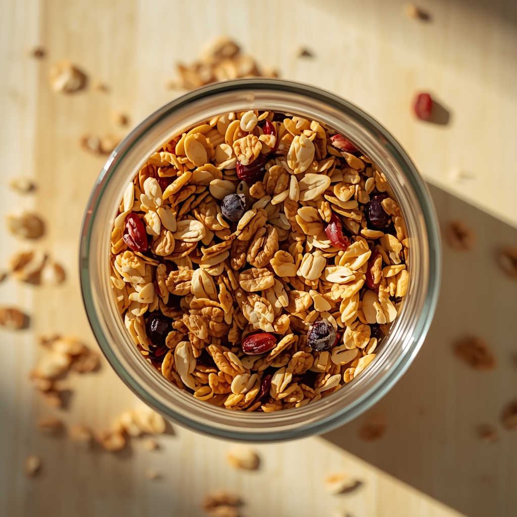 Dein zuckerfreies Granola – knusprig, aromatisch und selbstgemacht
