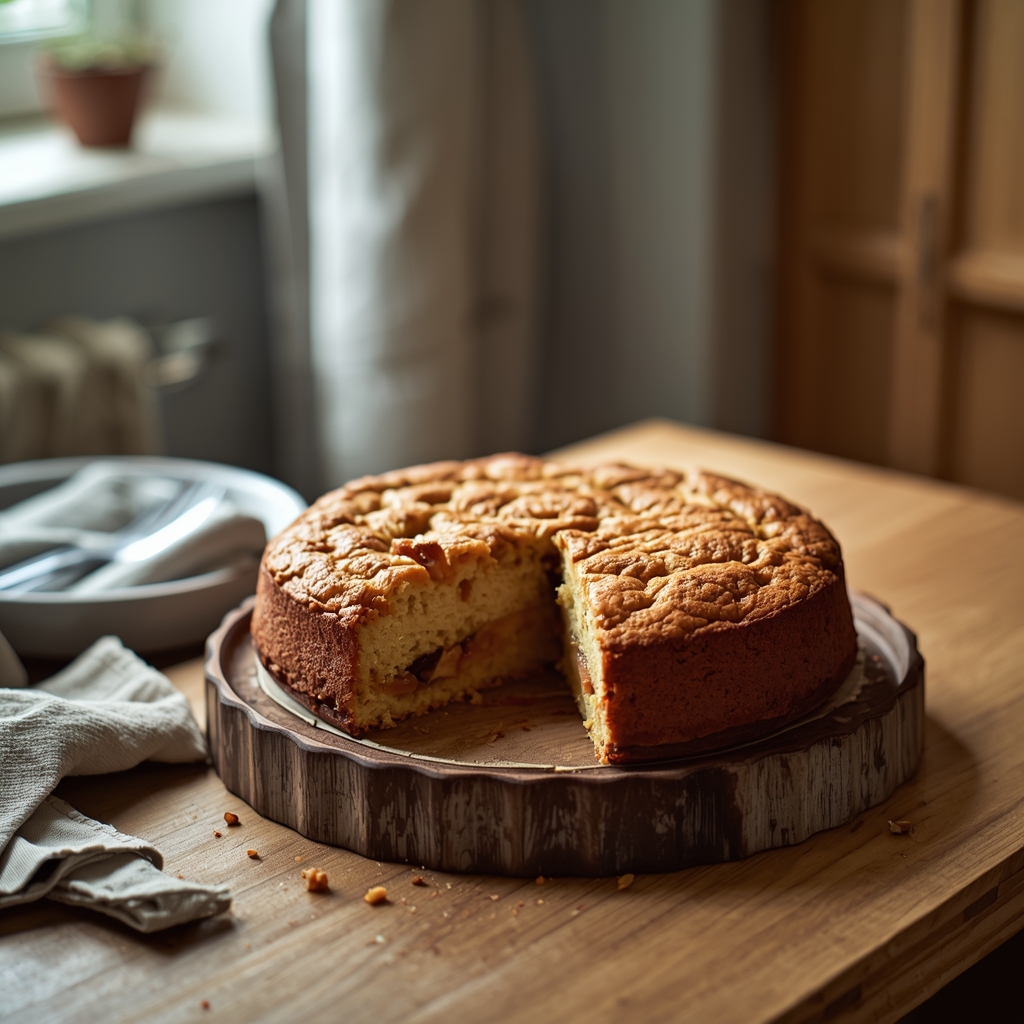 Zuckerfreier Apfel-Mandel-Kuchen – saftig, gesund und einfach gebacken