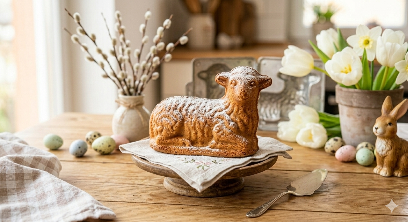 Der Oster-Klassiker, fit-tauglich: Zuckerfreies Osterlamm (saftig & fluffig)