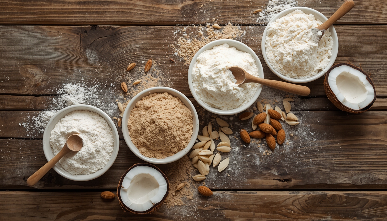 Mehl-Check: Dinkel, Mandel oder Weizen? So backst du dich fit!